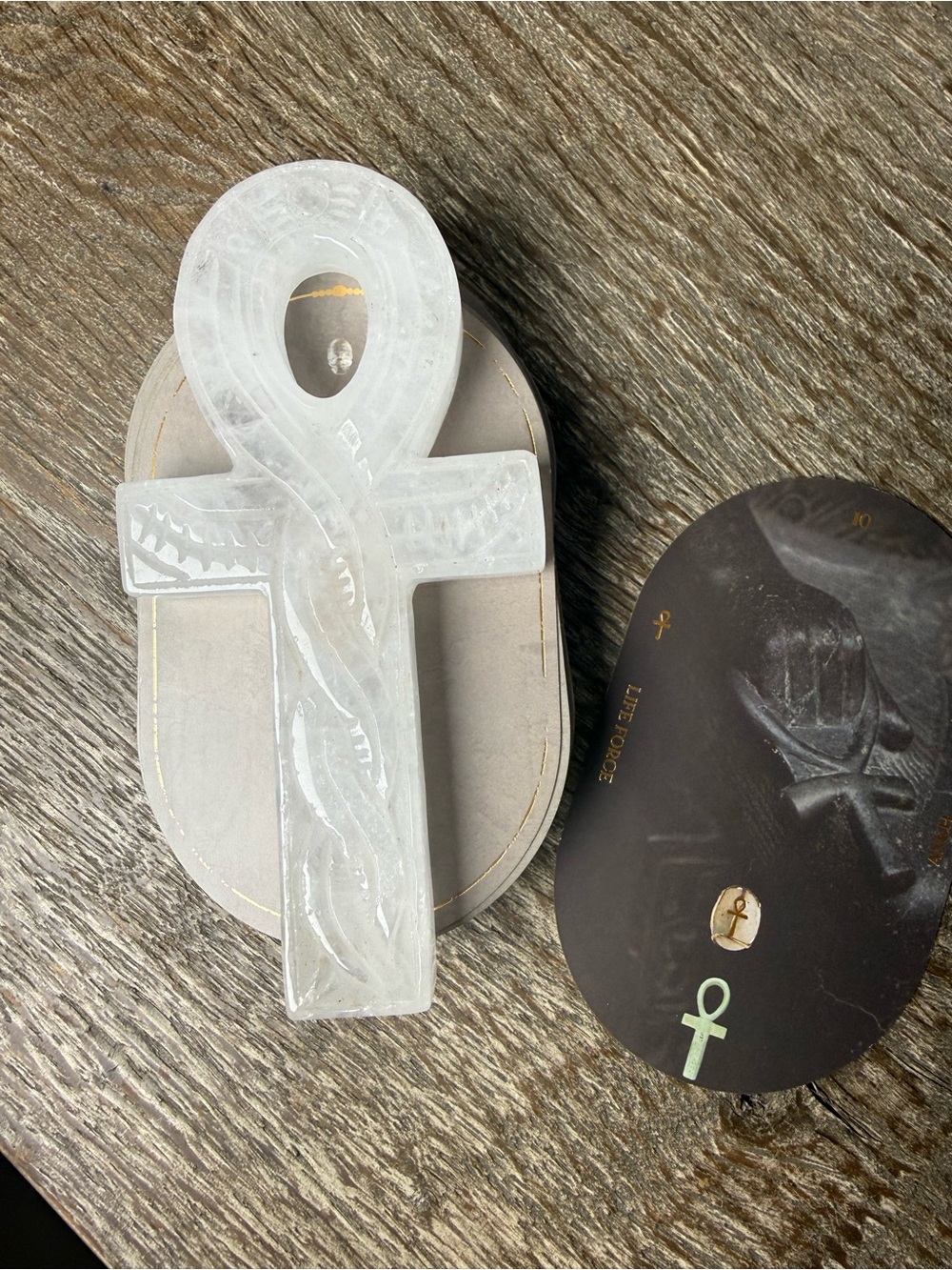 Clear Quartz Crystal Ankh